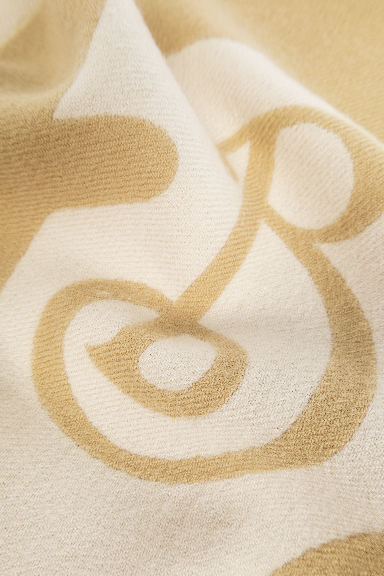 マフラー・ストール Burberry FW25 Beige wool scarf (8109562 A2021) Beige Wool scarf with logo Burberry - Vitkac France